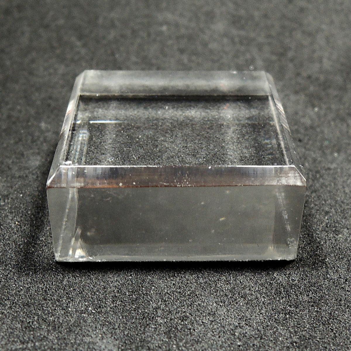 アクリルベース 約3cm 面取り スクエア アクリルブロック アクリル鉱物用台座