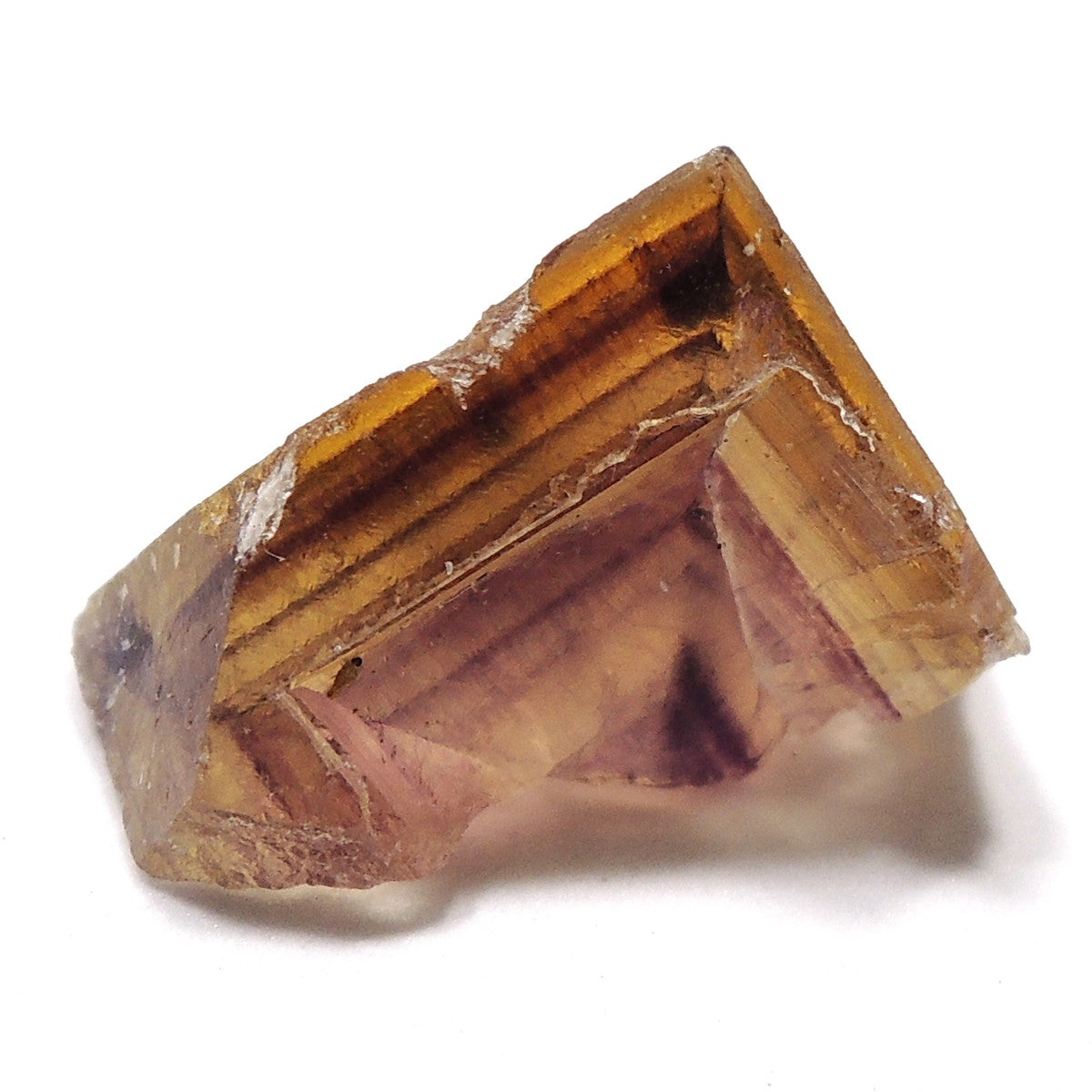 イエローフローライト 2023 Newfound 原石 フローライト パープルゾーニング 蛍石