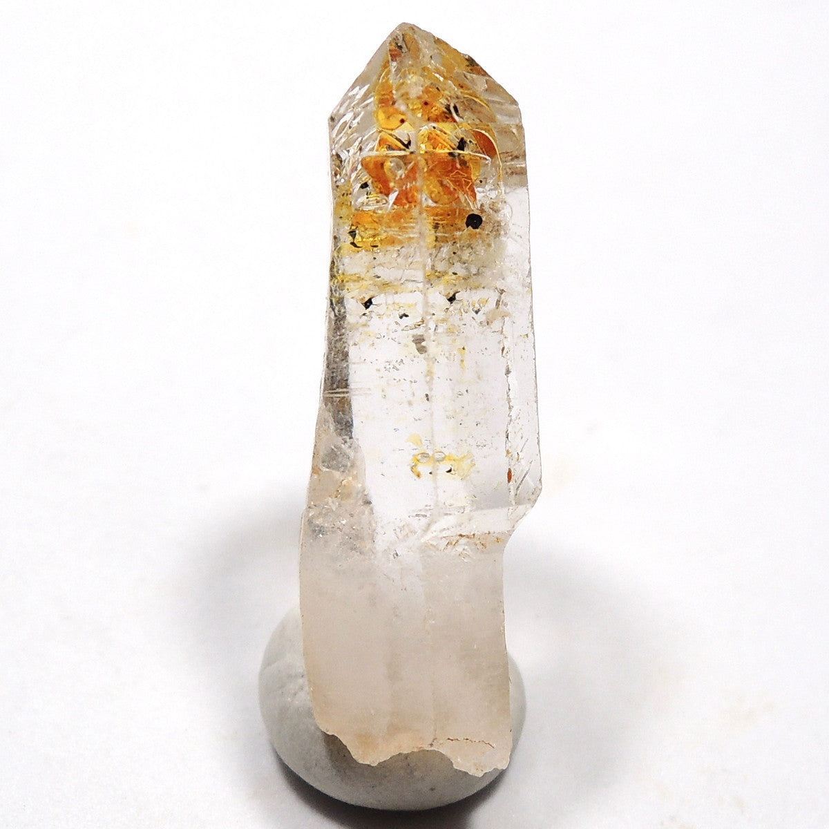 オイル入り水晶 原石 オイルインクォーツ マダガスカル産 蛍光鉱物