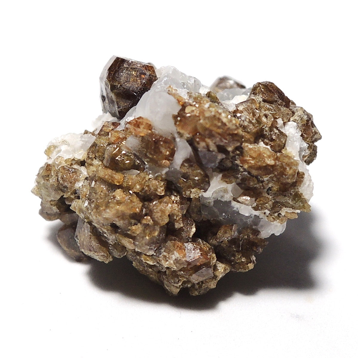 ベスビアナイト 秩父鉱山 アイドクレース 原石 ベスブ石 国産鉱物 埼玉産