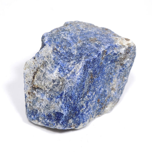 ラピスラズリ 原石 瑠璃 無着色 樹脂含侵処理無し アフガニスタン産 Lapis Lazuli