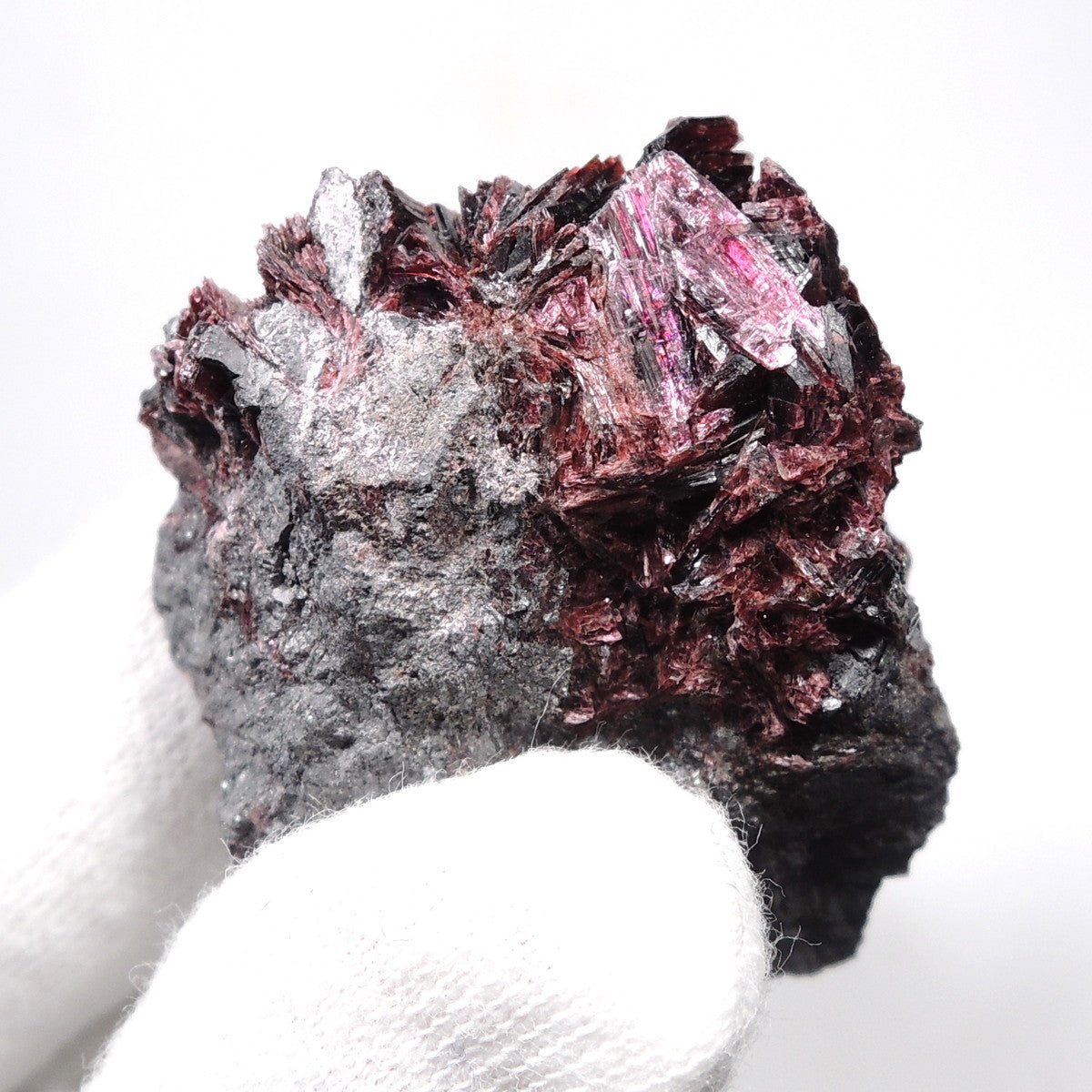 エリスライト 原石 コバルト華 レッドコバルト モロッコ産 Erythrite Cobalt bloom