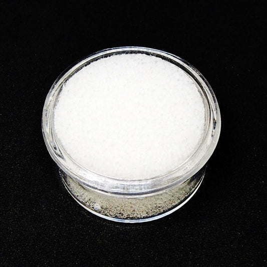 ルースケース ジェムジャー 32×32×18mm クッション付き ホワイト 白