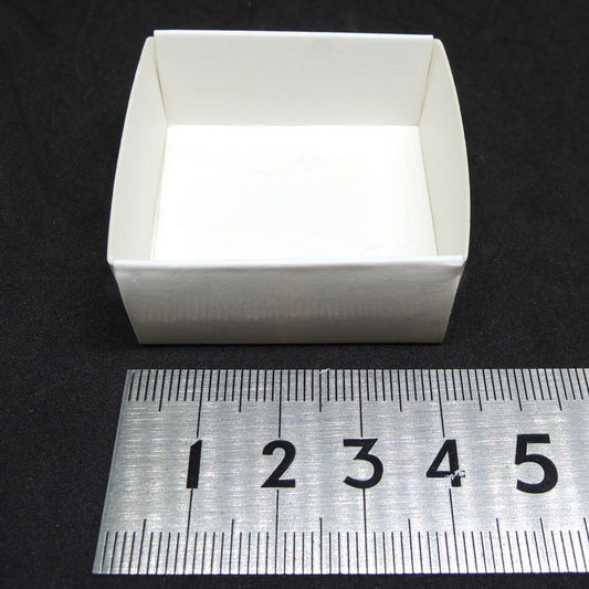 鉱物標本箱 約4cm(41mm) 鉱物標本用紙箱 標本箱 組み立て式 折り畳み式 紙箱 鉱物標本ケース