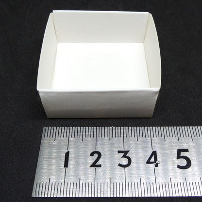 鉱物標本箱 約4cm(41mm) 鉱物標本用紙箱 標本箱 組み立て式 折り畳み式 紙箱 鉱物標本ケース