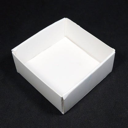 鉱物標本箱 約4cm(41mm) 鉱物標本用紙箱 標本箱 組み立て式 折り畳み式 紙箱 鉱物標本ケース