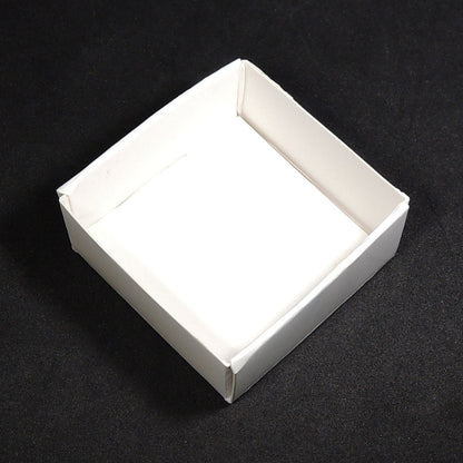 鉱物標本箱 約4cm(41mm) 鉱物標本用紙箱 標本箱 組み立て式 折り畳み式 紙箱 鉱物標本ケース