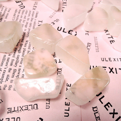 ウレキサイト テレビ石 天然テレビ石 ランダム1個 曹灰硼石 カット原石 アメリカ産