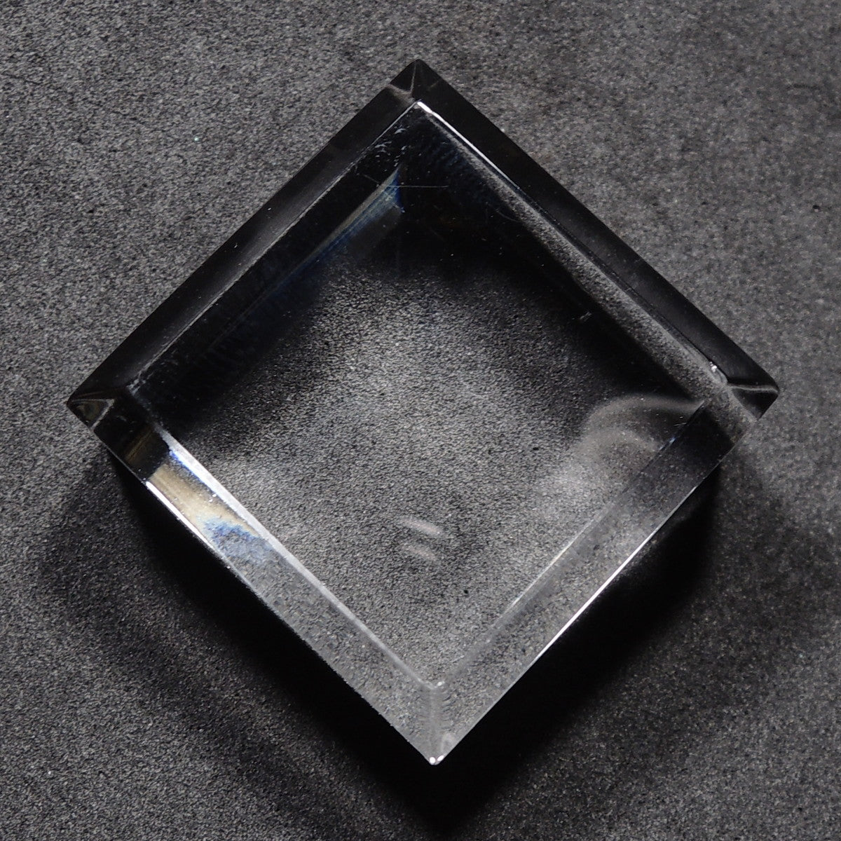 アクリルベース 約3cm 面取り スクエア アクリルブロック アクリル鉱物用台座