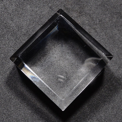 アクリルベース 約3cm 面取り スクエア アクリルブロック アクリル鉱物用台座