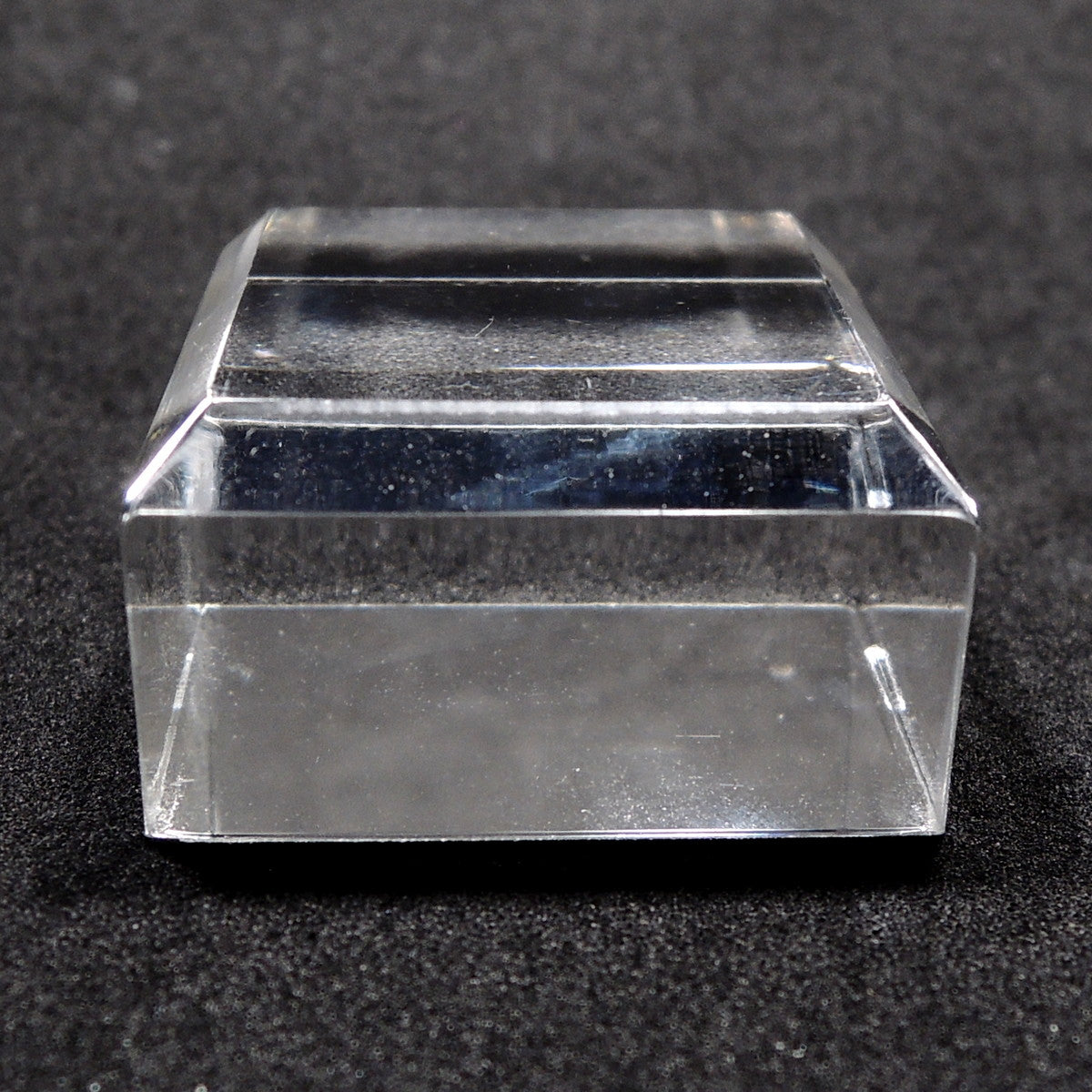 アクリルベース 約3cm 面取り スクエア アクリルブロック アクリル鉱物用台座