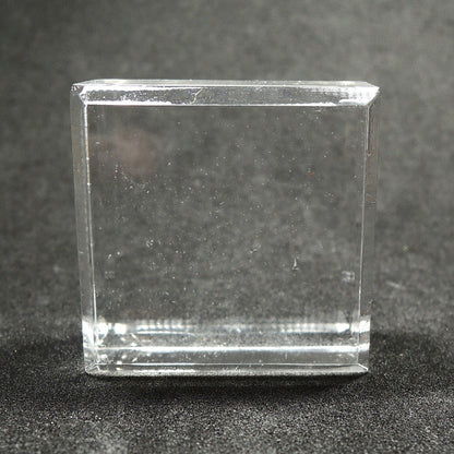 アクリルベース 約3cm 面取り スクエア アクリルブロック アクリル鉱物用台座