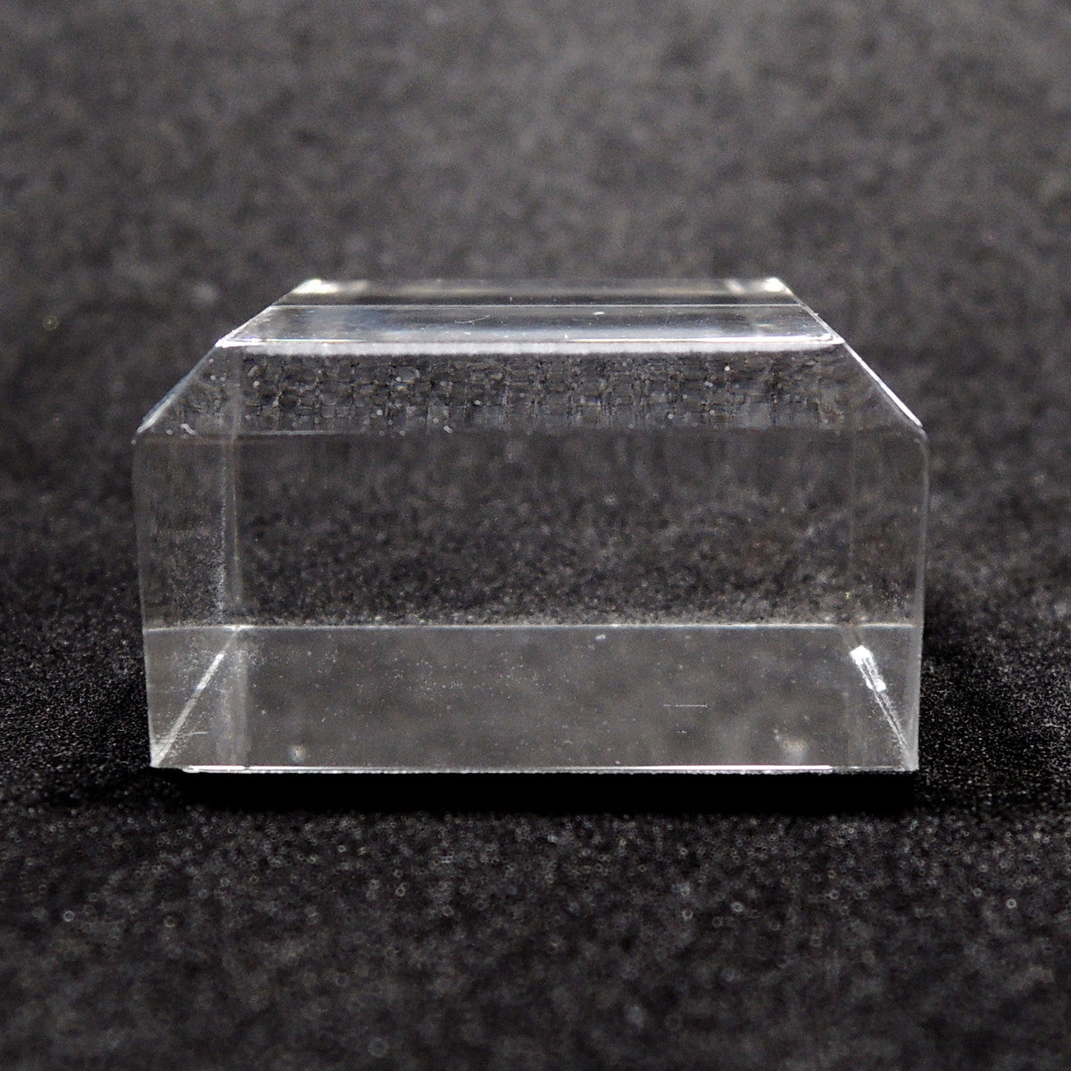 アクリルベース 約3cm 面取り スクエア アクリルブロック アクリル鉱物用台座