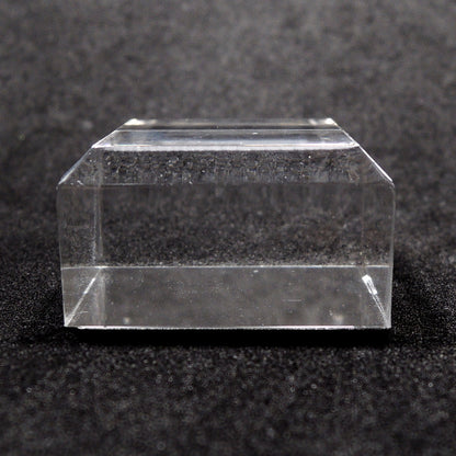 アクリルベース 約3cm 面取り スクエア アクリルブロック アクリル鉱物用台座
