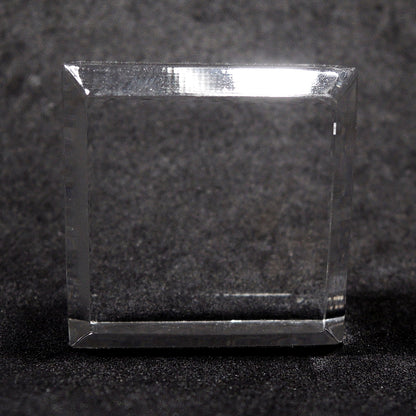 アクリルベース 約3cm 面取り スクエア アクリルブロック アクリル鉱物用台座