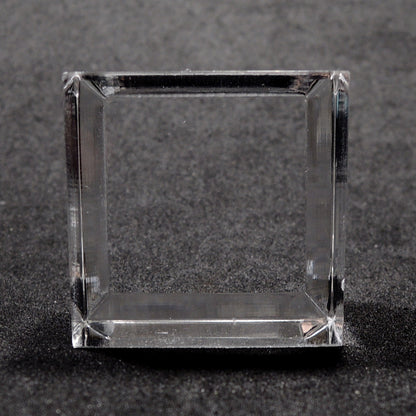 アクリルベース 約3cm 面取り スクエア アクリルブロック アクリル鉱物用台座