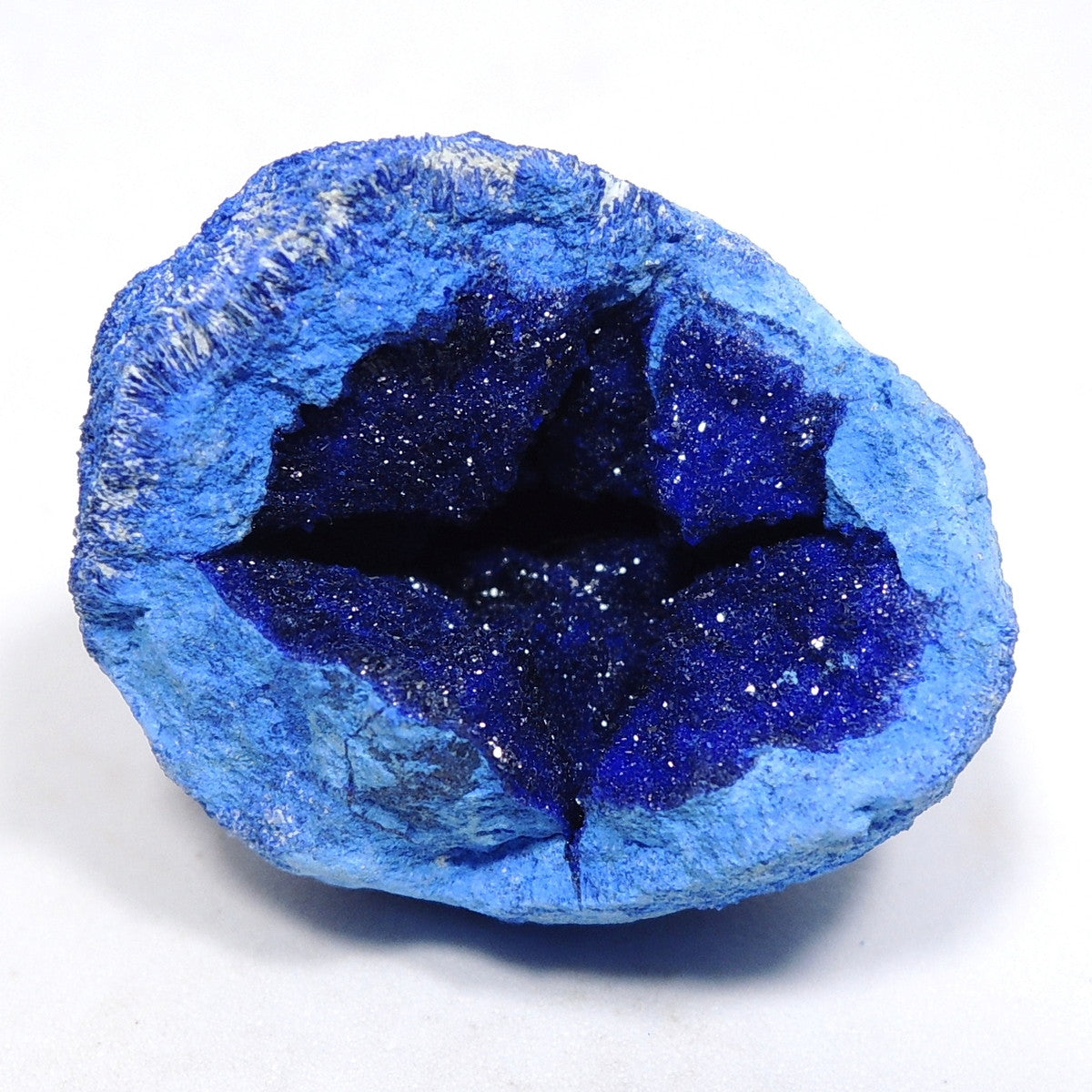 アズライト 原石 アズライトジオード 結晶 藍銅鉱 アジュライト クラスター ロシア産