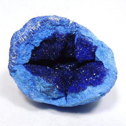 アズライト 原石 アズライトジオード 結晶 藍銅鉱 アジュライト クラスター ロシア産