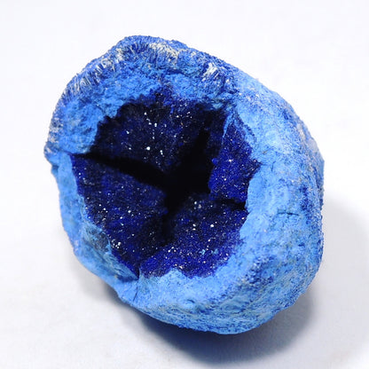 アズライト 原石 アズライトジオード 結晶 藍銅鉱 アジュライト クラスター ロシア産