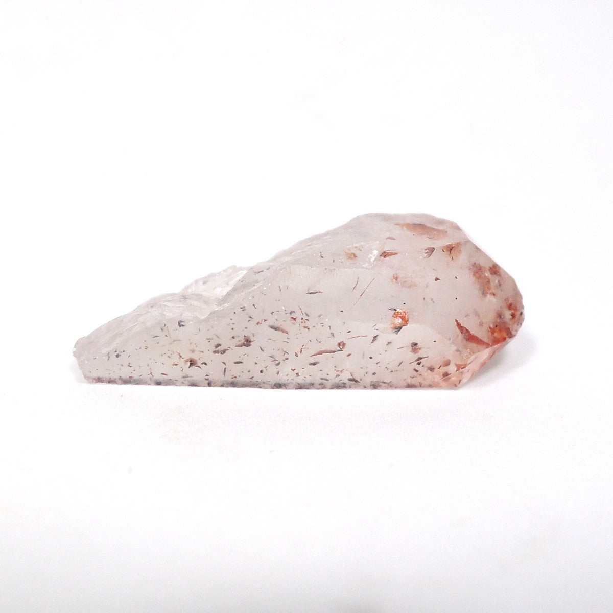 ファイヤークォーツ 原石 ファイアークォーツ レピドクロサイトインクォーツ ヘマタイトインクォーツ ハーレクイン水晶