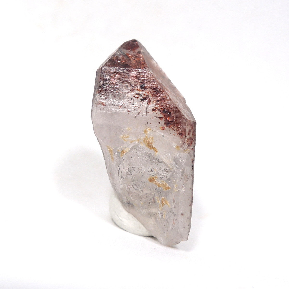 ファイヤークォーツ 原石 ファイアークォーツ レピドクロサイトインクォーツ ヘマタイトインクォーツ ハーレクイン水晶