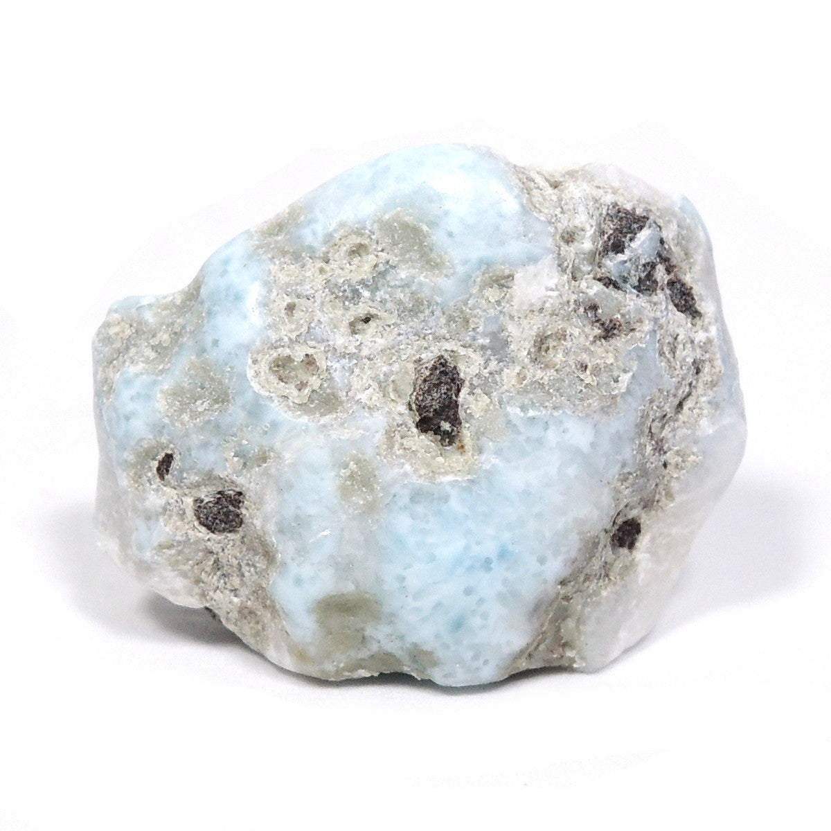 ラリマー ポリッシュ 世界三大ヒーリングストーン ソーダ珪灰石ドミニカ共和国産 原石ポリッシュ