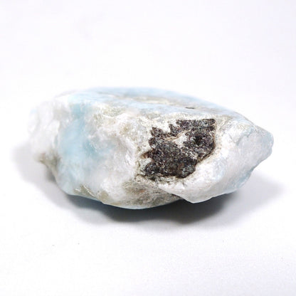 ラリマー ポリッシュ 世界三大ヒーリングストーン ソーダ珪灰石ドミニカ共和国産 原石ポリッシュ