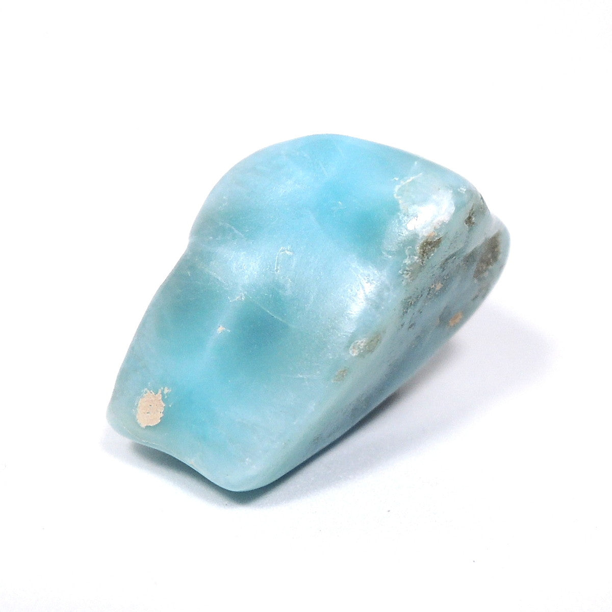 ラリマー ポリッシュ 世界三大ヒーリングストーン ソーダ珪灰石ドミニカ共和国産 原石ポリッシュ