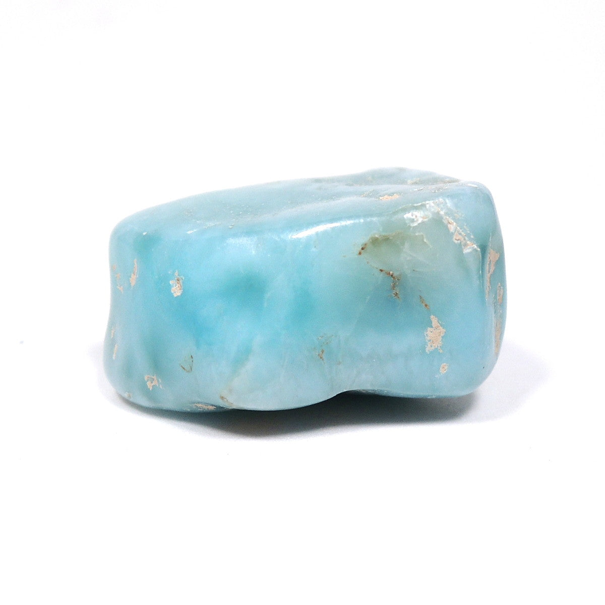 ラリマー ポリッシュ 世界三大ヒーリングストーン ソーダ珪灰石ドミニカ共和国産 原石ポリッシュ