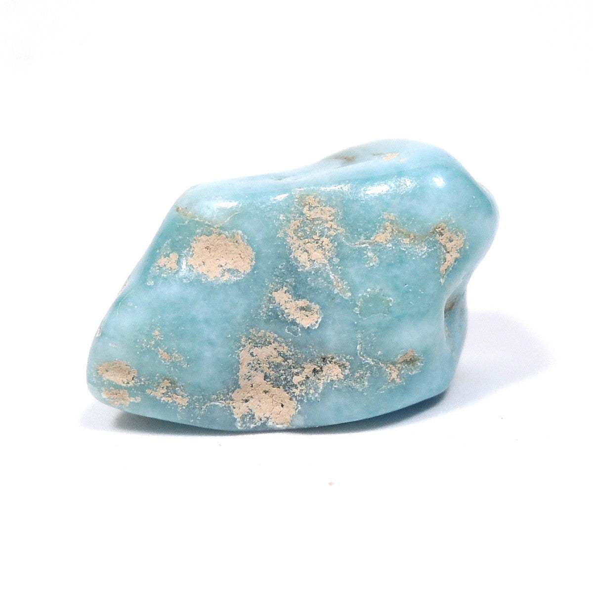 ラリマー ポリッシュ 世界三大ヒーリングストーン ソーダ珪灰石ドミニカ共和国産 原石ポリッシュ