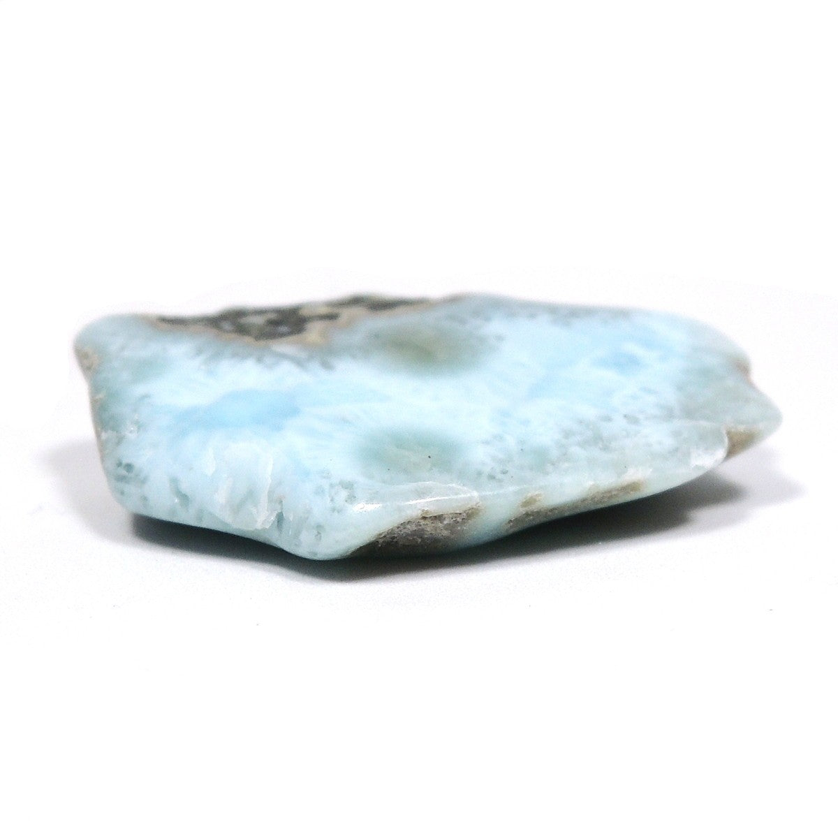 ラリマー ポリッシュ 世界三大ヒーリングストーン ソーダ珪灰石ドミニカ共和国産 原石ポリッシュ