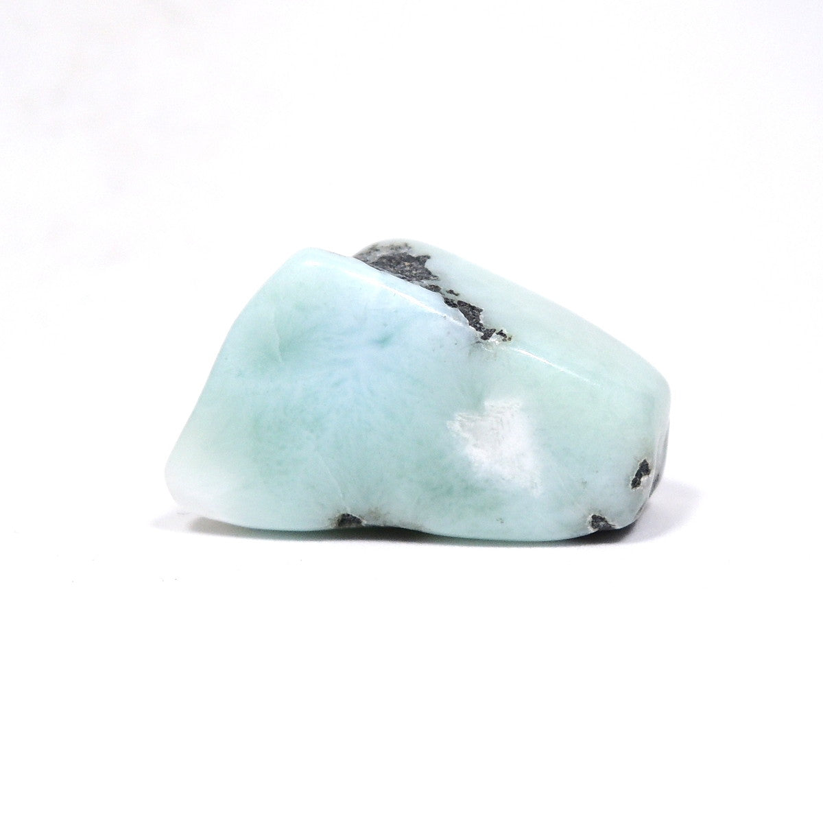 ラリマー ポリッシュ 世界三大ヒーリングストーン ソーダ珪灰石ドミニカ共和国産 原石ポリッシュ