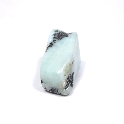 ラリマー ポリッシュ 世界三大ヒーリングストーン ソーダ珪灰石ドミニカ共和国産 原石ポリッシュ