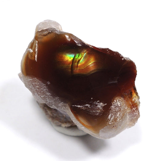 ファイヤーアゲート 磨き石 ファイアーアゲート 炎瑪瑙 アメリカ産