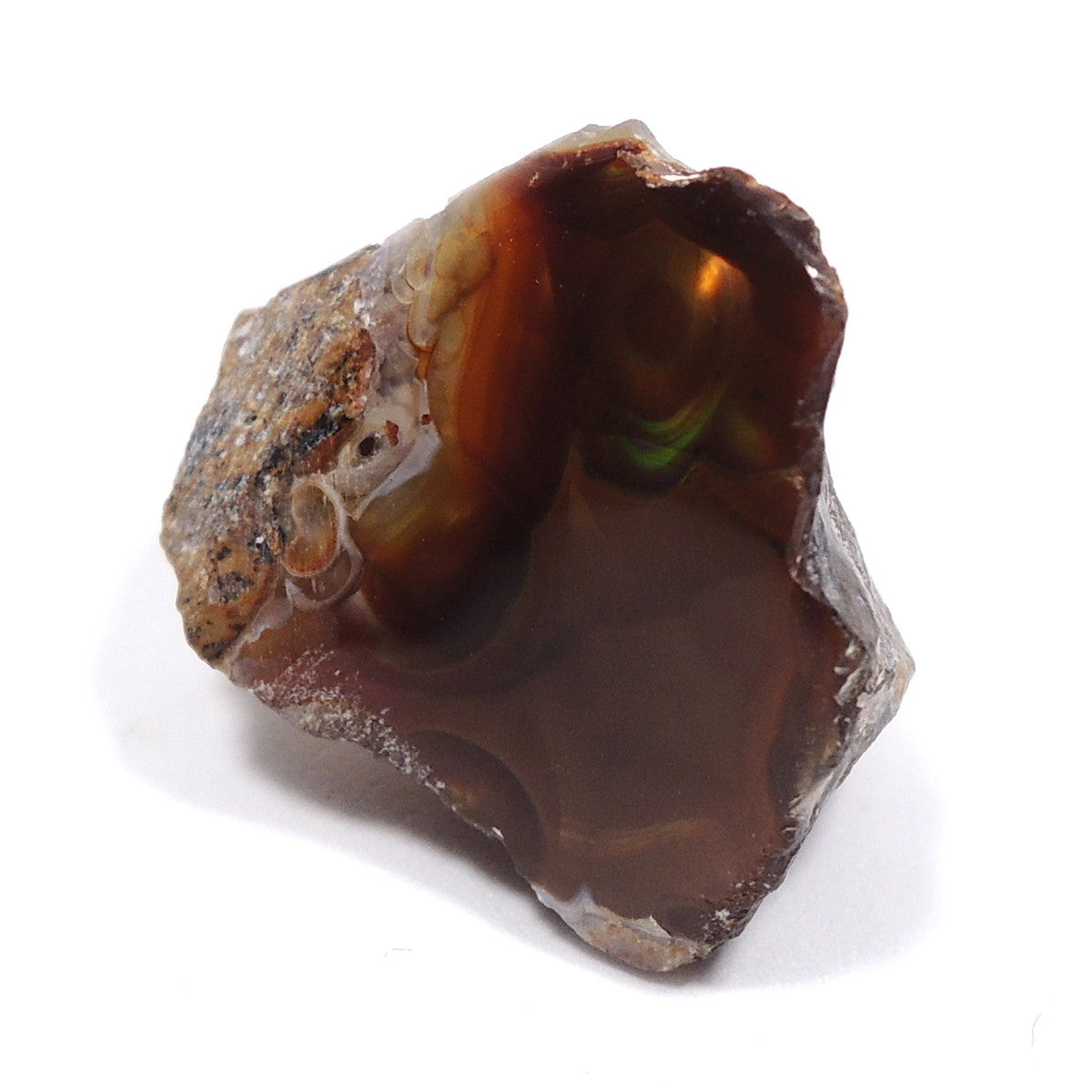 ファイヤーアゲート 磨き石 ファイアーアゲート 炎瑪瑙 アメリカ産