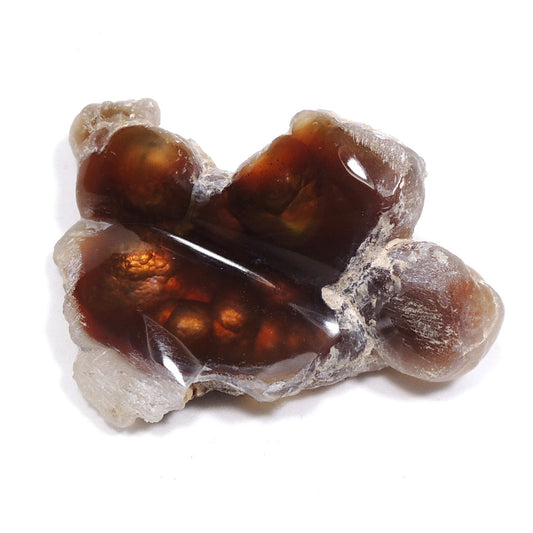 ファイヤーアゲート 磨き石 ファイアーアゲート 炎瑪瑙 アメリカ産