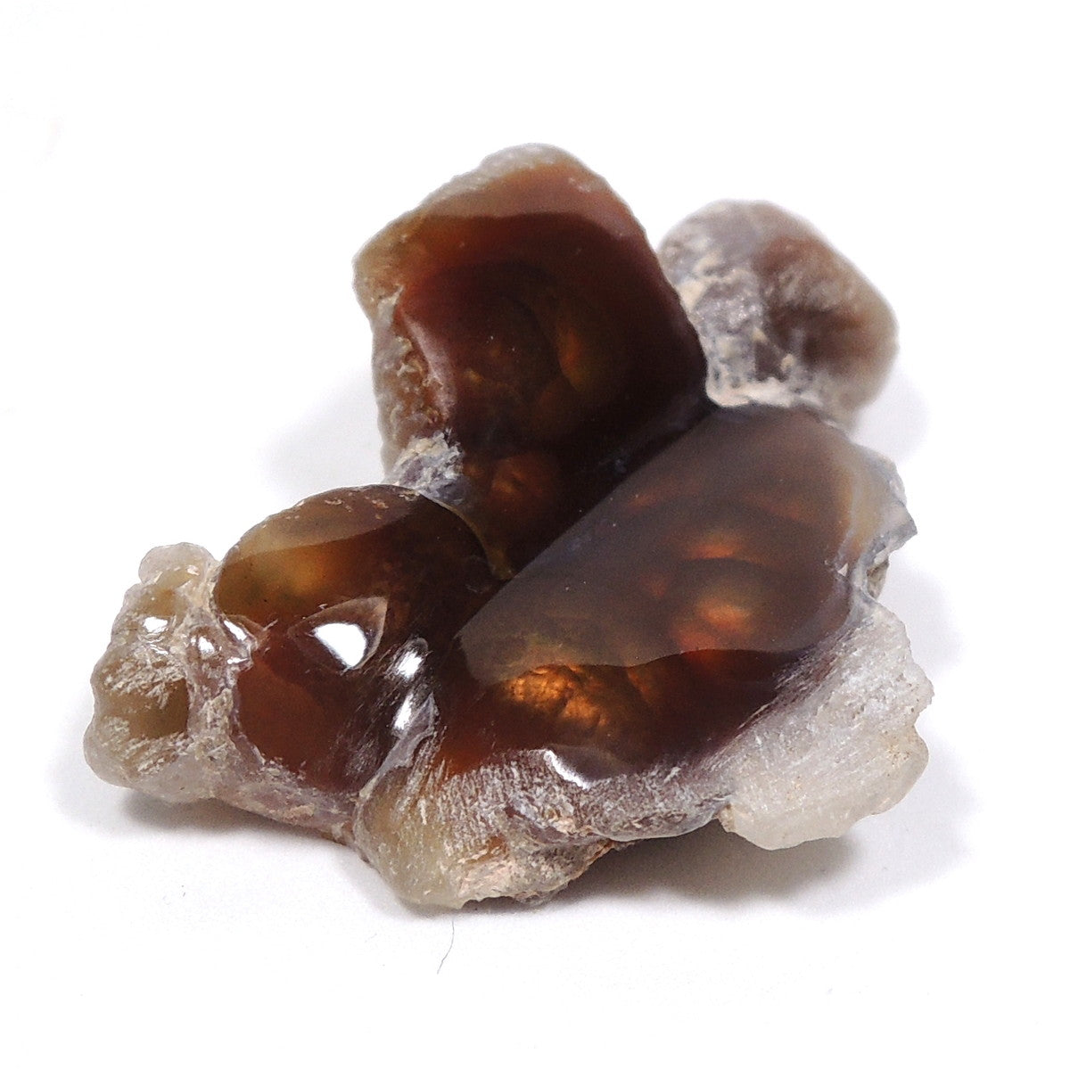 ファイヤーアゲート 磨き石 ファイアーアゲート 炎瑪瑙 アメリカ産