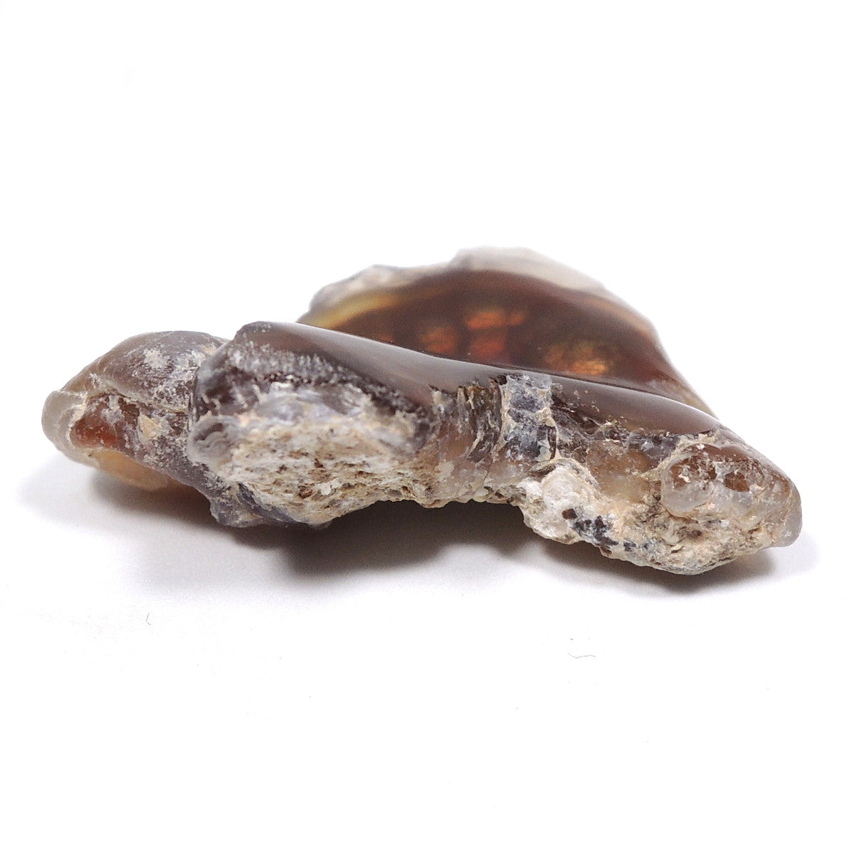 ファイヤーアゲート 磨き石 ファイアーアゲート 炎瑪瑙 アメリカ産