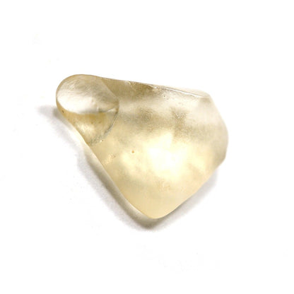 リビアングラス 原石 欠けあり テクタイト インパクトガラス リビア産 リビア砂漠産 同ロット鑑別済