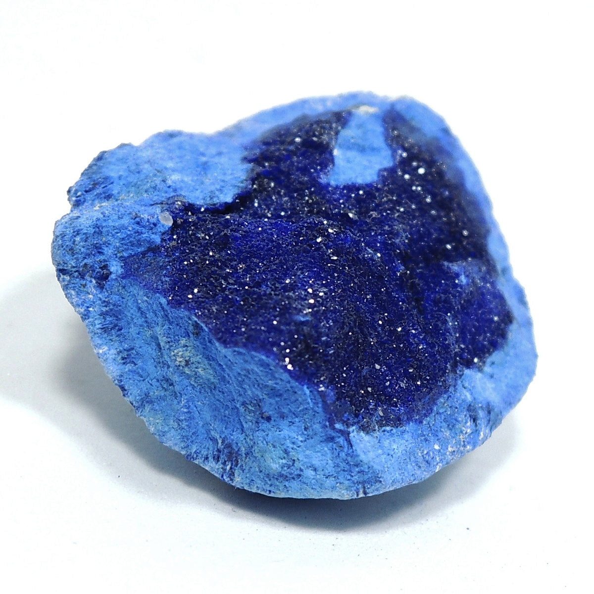 アズライト 原石 アズライトジオード 結晶 藍銅鉱 アジュライト クラスター ロシア産