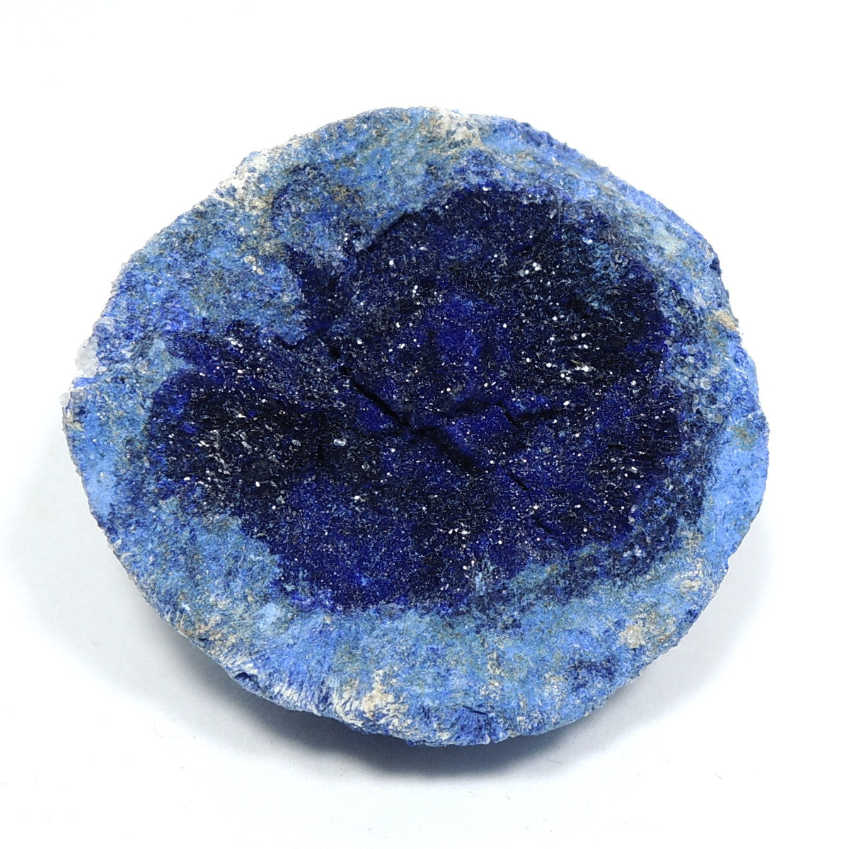 アズライト 原石 アズライトジオード 結晶 藍銅鉱 アジュライト クラスター ロシア産