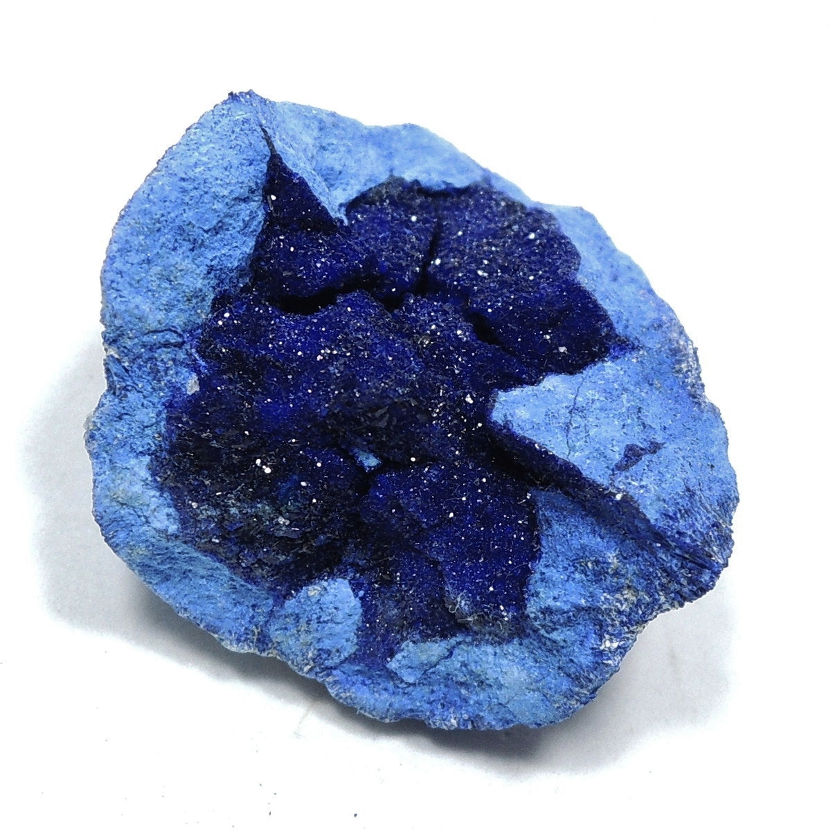 アズライト 原石 アズライトジオード 結晶 藍銅鉱 アジュライト クラスター ロシア産