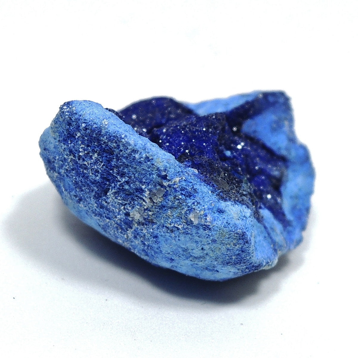 アズライト 原石 アズライトジオード 結晶 藍銅鉱 アジュライト クラスター ロシア産