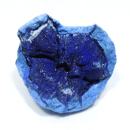 アズライト 原石 アズライトジオード 結晶 藍銅鉱 アジュライト クラスター ロシア産