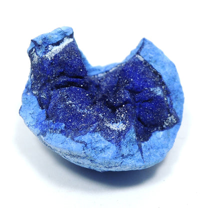 アズライト 原石 アズライトジオード 結晶 藍銅鉱 アジュライト クラスター ロシア産