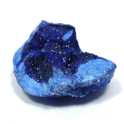 アズライト 原石 アズライトジオード 結晶 藍銅鉱 アジュライト クラスター ロシア産