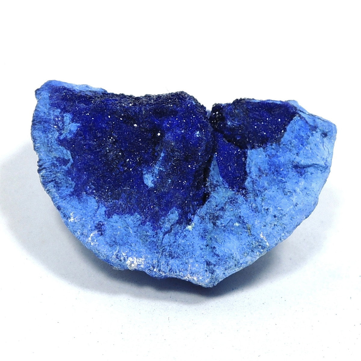 アズライト 原石 アズライトジオード 結晶 藍銅鉱 アジュライト クラスター ロシア産