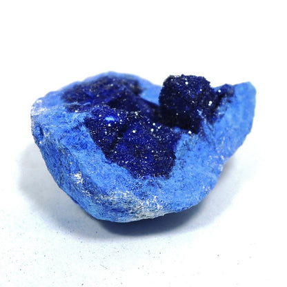 アズライト 原石 アズライトジオード 結晶 藍銅鉱 アジュライト クラスター ロシア産