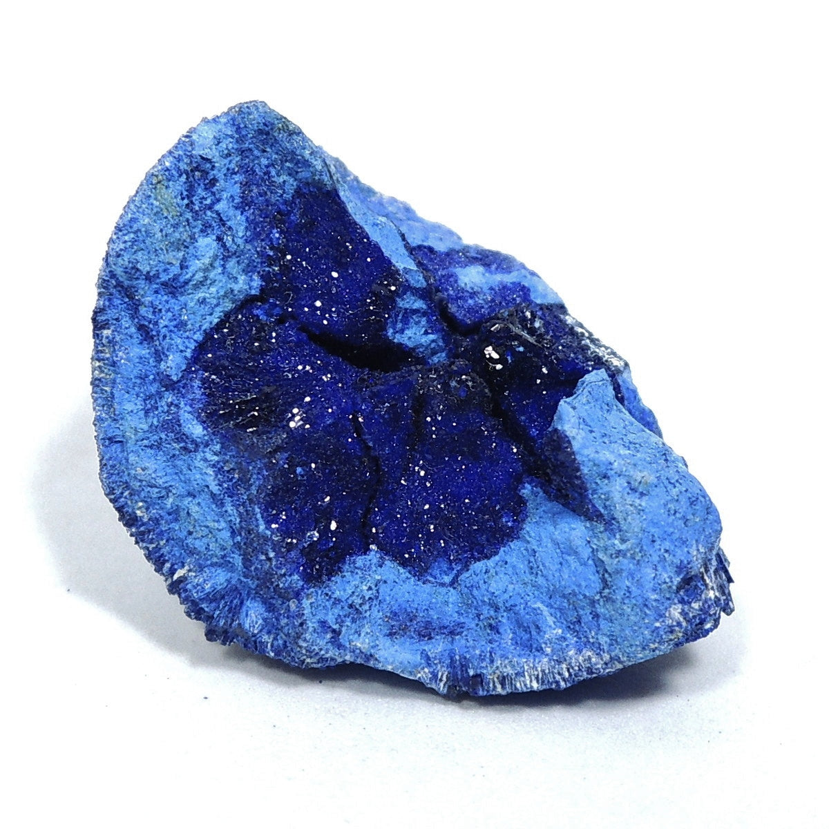 アズライト 原石 アズライトジオード 結晶 藍銅鉱 アジュライト クラスター ロシア産