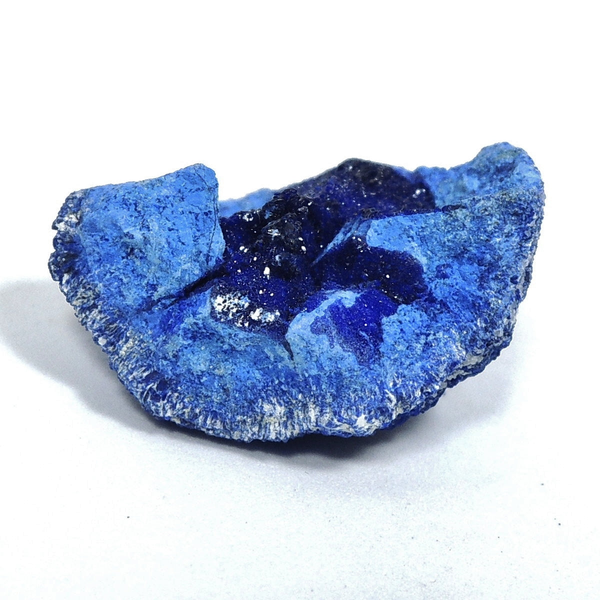 アズライト 原石 アズライトジオード 結晶 藍銅鉱 アジュライト クラスター ロシア産